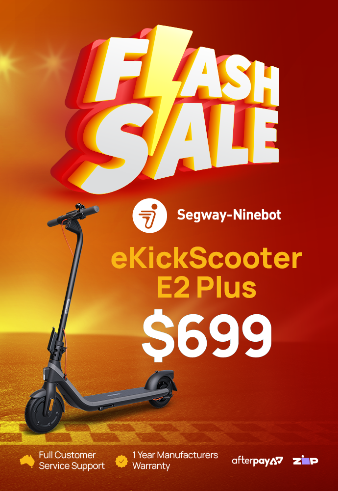 Ninebot KickScooter E2 plus Powered by Segway - Planetecomobility